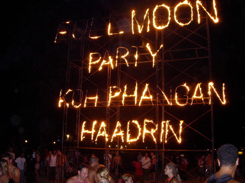Full Moon Party Haad Rin