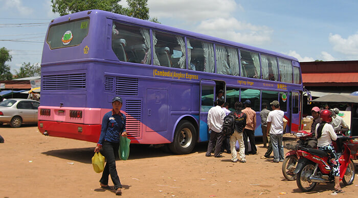 Bus i Cambodja