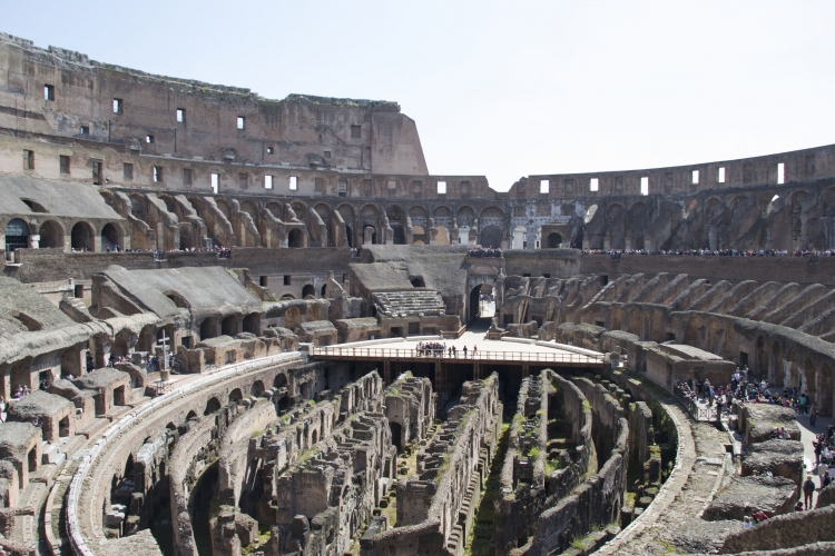 colosseum indefra