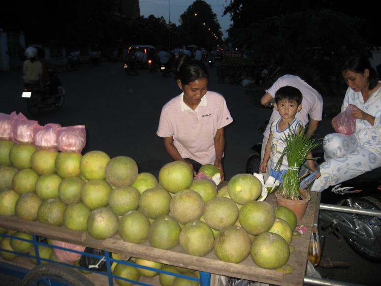 Pomelo på gaden