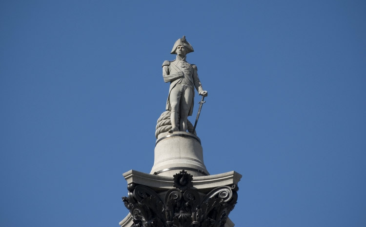 Statue på Trafalgar Square