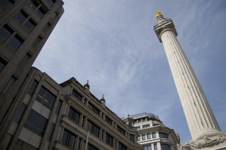 The Monument 311 steps up