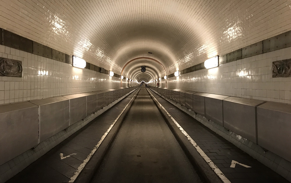 Alter Elbtunnel i Hamborg