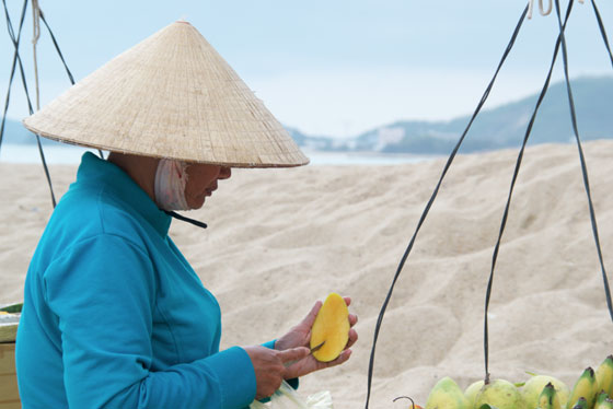 Frugtsælger Nha Trang