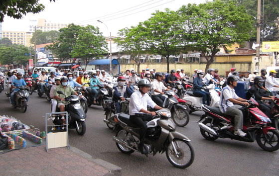 Trafik i Ho Chi Minh City