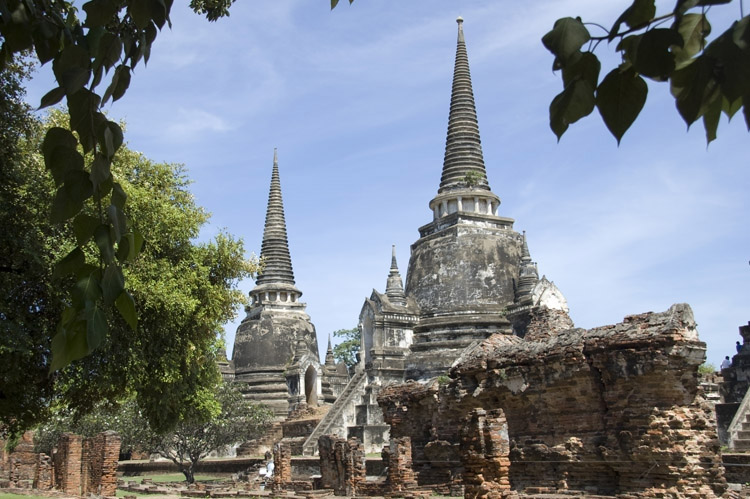 Royal Palace i Ayutthaya