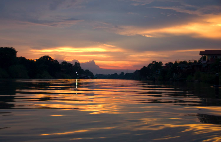 Solnedgang Thailand